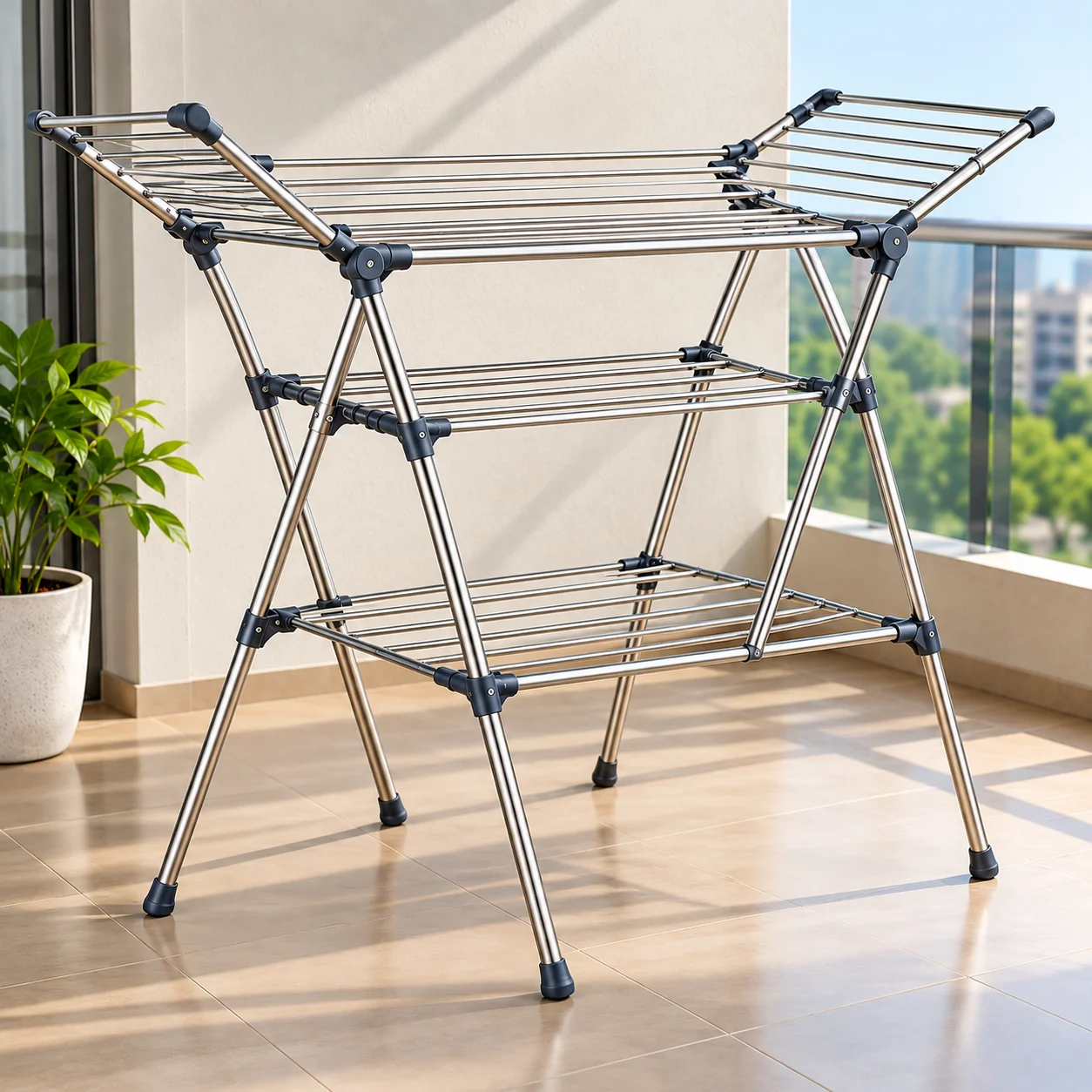 Buy Smart Clothes Drying Stand in Nagpur | Space-Saving Solution in Nagpur - Saagar Enterprises