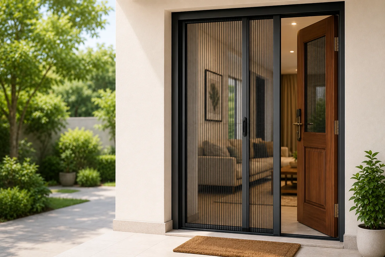 Mosquito Net for Doors | Best Door Mosquito Nets in Nagpur in Nagpur - Saagar Enterprises